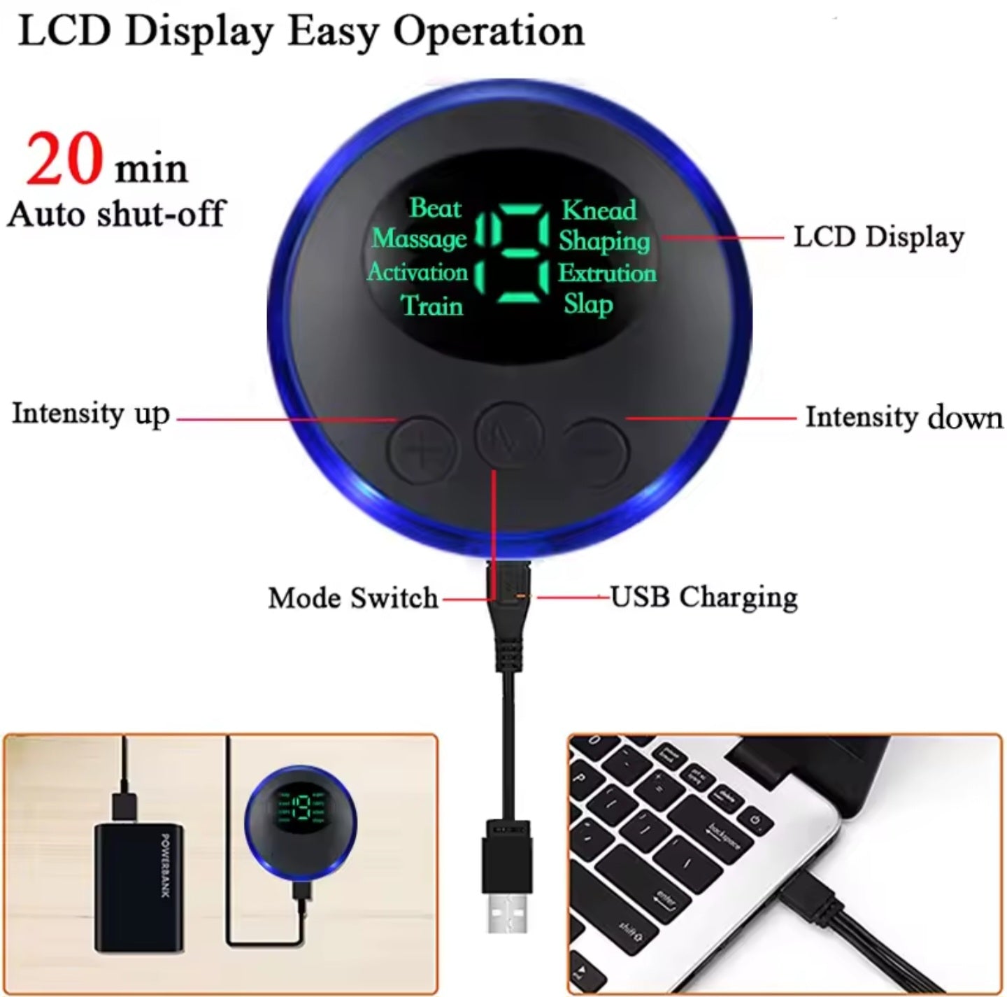 Healveria™ NMES Foot Massager