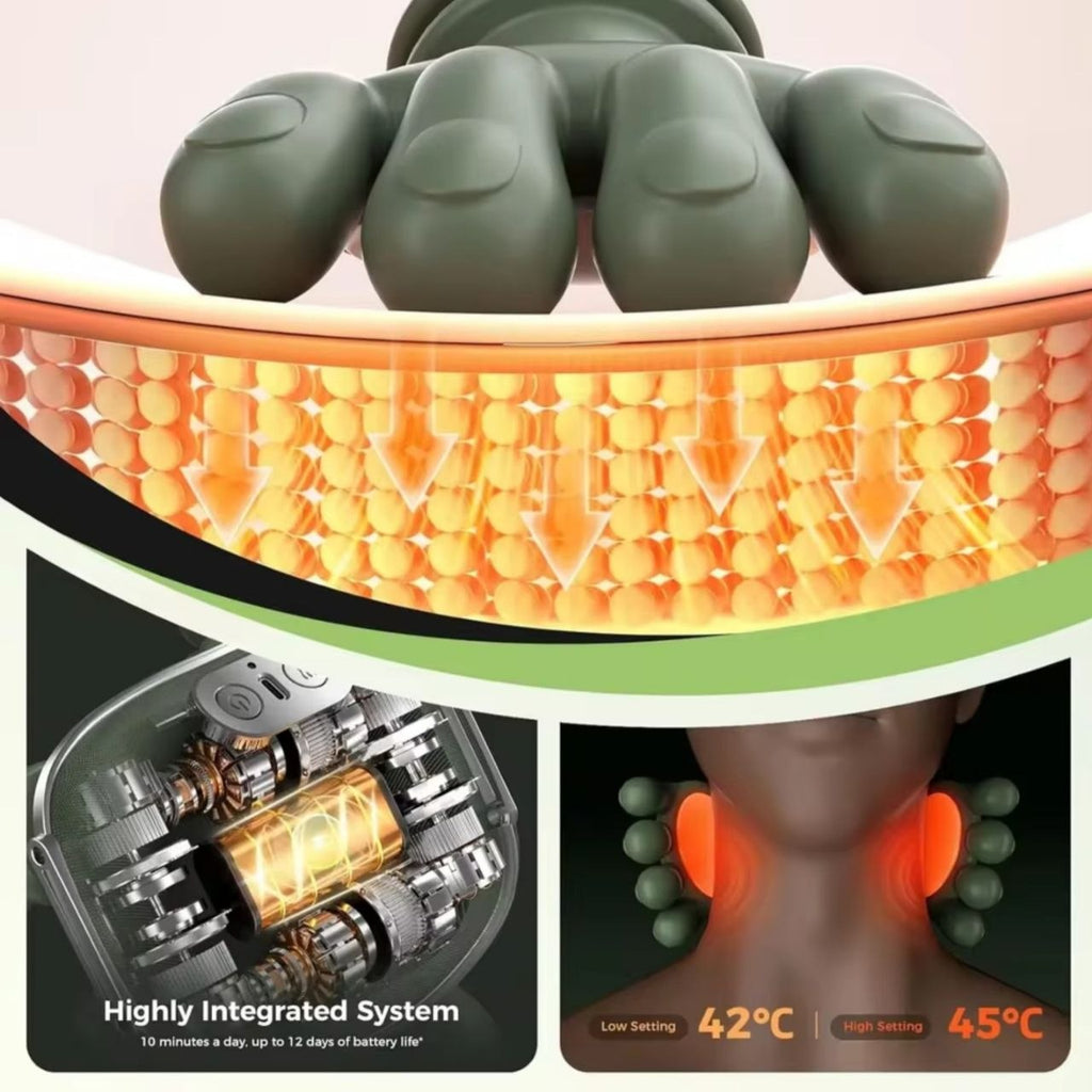 Healveria™ Human-Touch Neck Massager